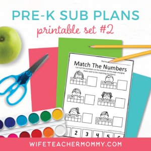 Best Pre-K & Preschool Sub Plans Educate & Rejuvenate