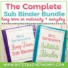 sub binder bundle