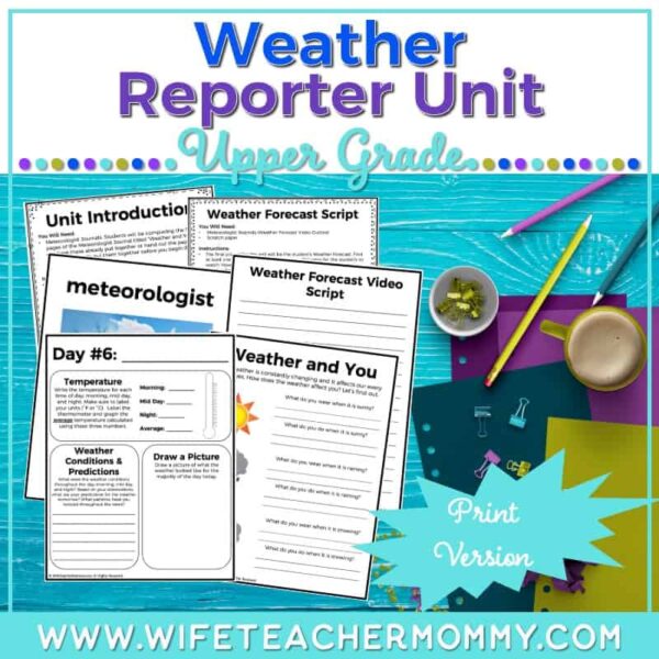 Upper Grades Weather Reporter Unit (Print Version) - Image 8