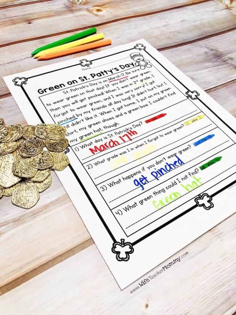 Best 1st & 2nd Grade March ELA Lesson Plans