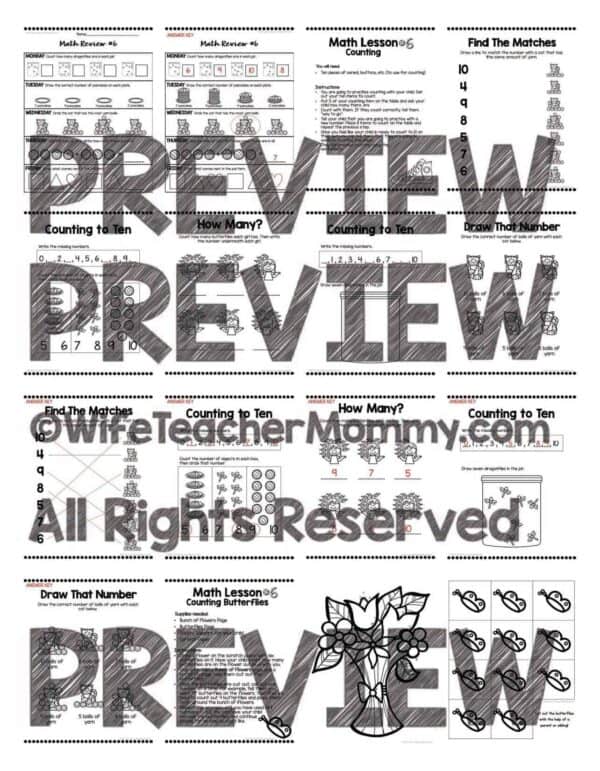 Pre-K Distance Learning Packet: At Home Learning Activities Week #6 - Image 3