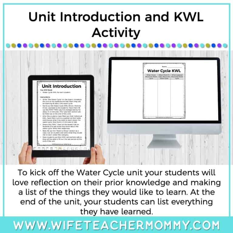 Upper Grade Weather and Water Cycle Thematic Unit Bundle (Digital ...