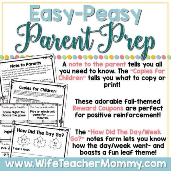 September Homeschool Lessons for 1st Grade and 2nd Grade Language Arts - Image 3