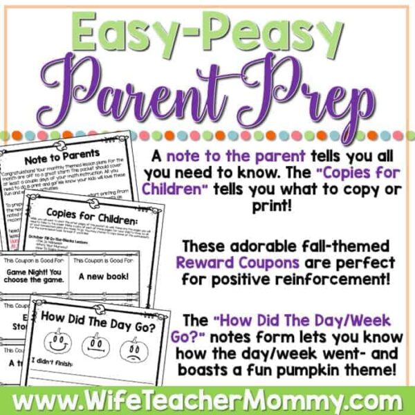 October Homeschool Lessons for 3rd Grade & 4th Grade Language Arts - Image 3