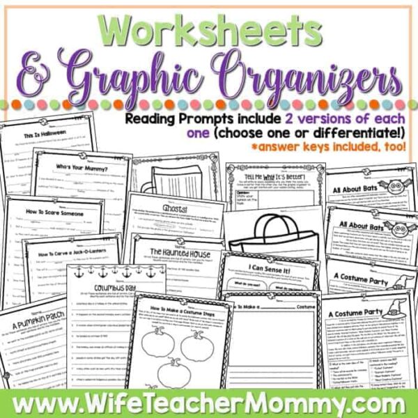 October Homeschool Lessons for 3rd Grade & 4th Grade Language Arts - Image 5