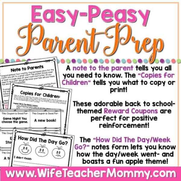 August Homeschool Lessons for 3rd Grade & 4th Grade Language Arts - Image 3