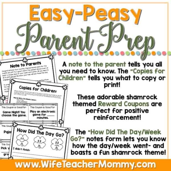 March Homeschool Lessons for 1st Grade and 2nd Grade Language Arts - Image 3
