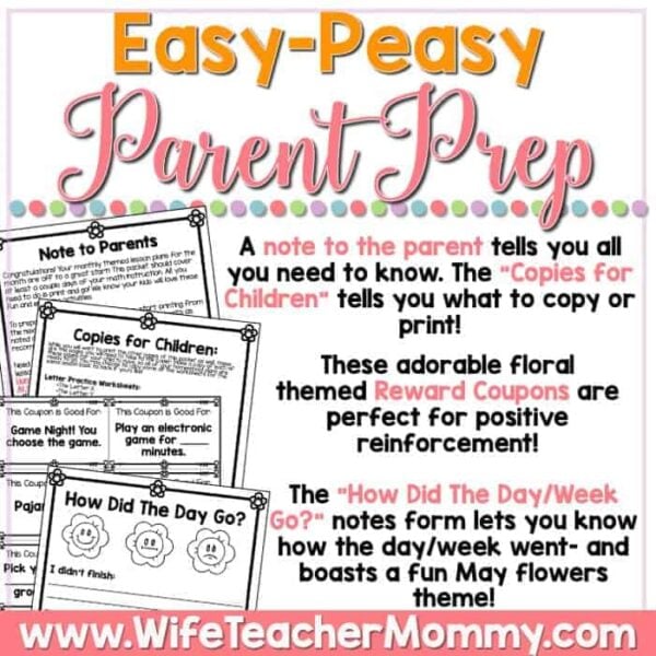 May Homeschool Lessons for Kindergarten Language Arts - Image 3