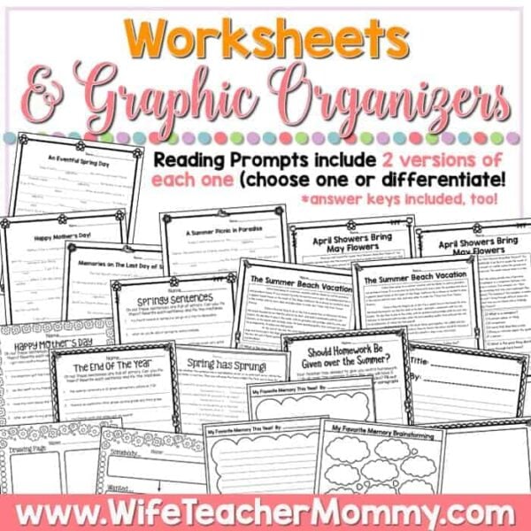May Homeschool Lessons for 3rd Grade & 4th Grade Language Arts - Image 6
