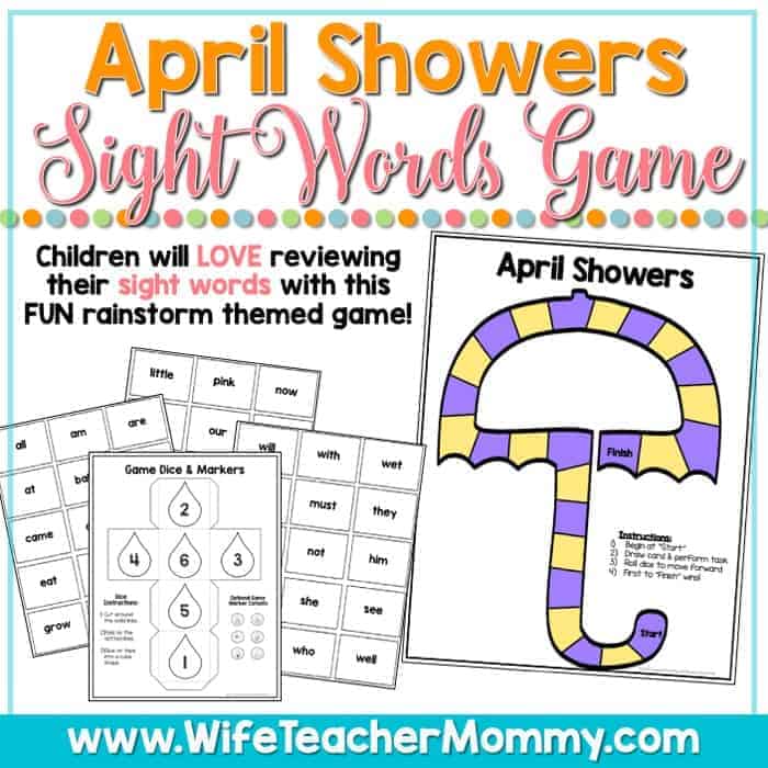 April Homeschool Lessons for Kindergarten Language Arts - Image 6