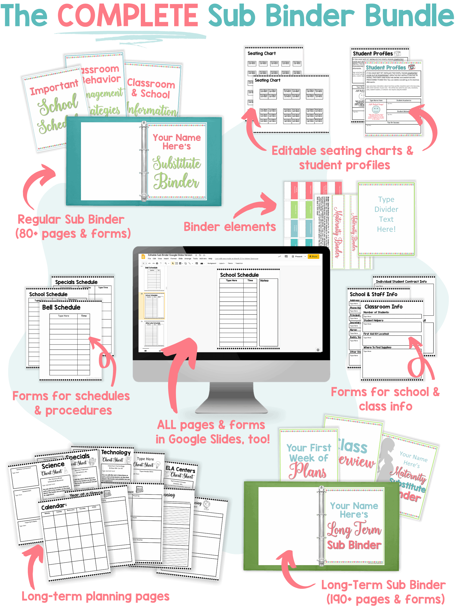 Regular Sub Binder (80+ pages & forms) (3)