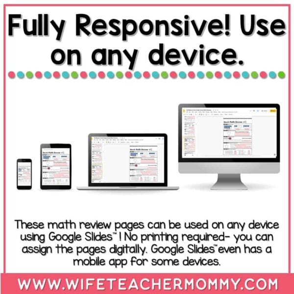 36 Weeks of Quick Math Reviews for 2nd Grade GOOGLE - Image 3