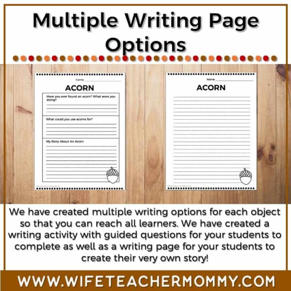 Fall Upper Grades Directed Drawings Pack - Image 5