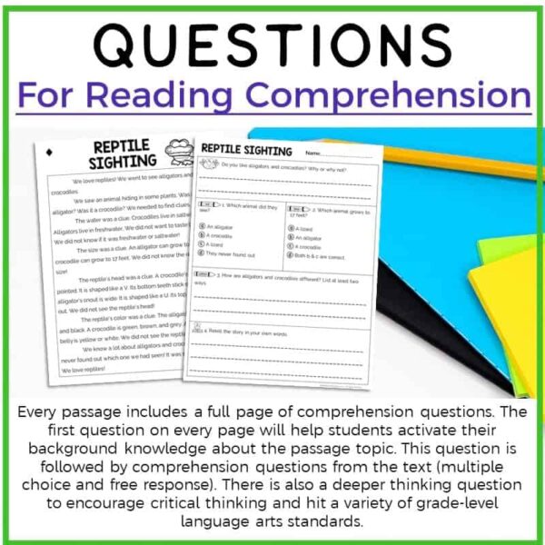 2nd Grade May Reading Passages Printable Version - Image 3