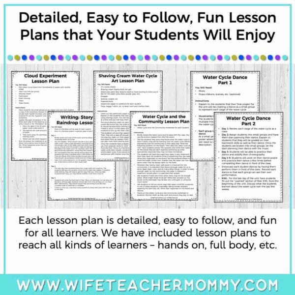 Lower Grades Weather and Water Cycle Thematic Unit Bundle (Print Version) - Image 13