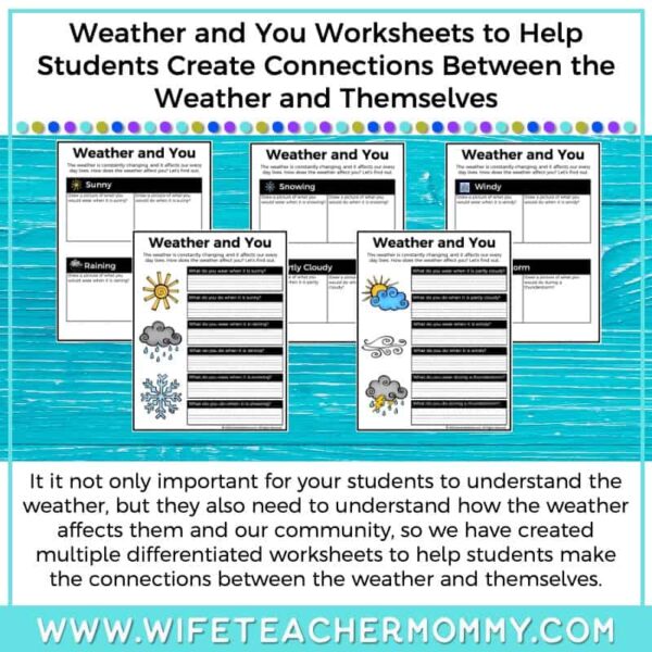 Lower Grades Weather and Water Cycle Thematic Unit Bundle (Print Version) - Image 8