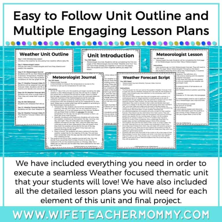 Lower and Upper Grades Water Cycle Thematic Unit (Print and Digital ...
