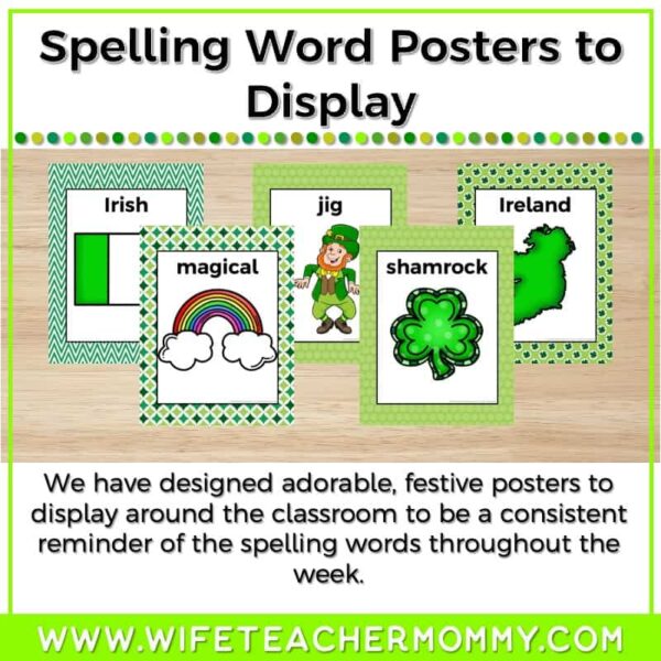 3rd-6th Grade St. Patrick's Day Spelling Activities - Image 6
