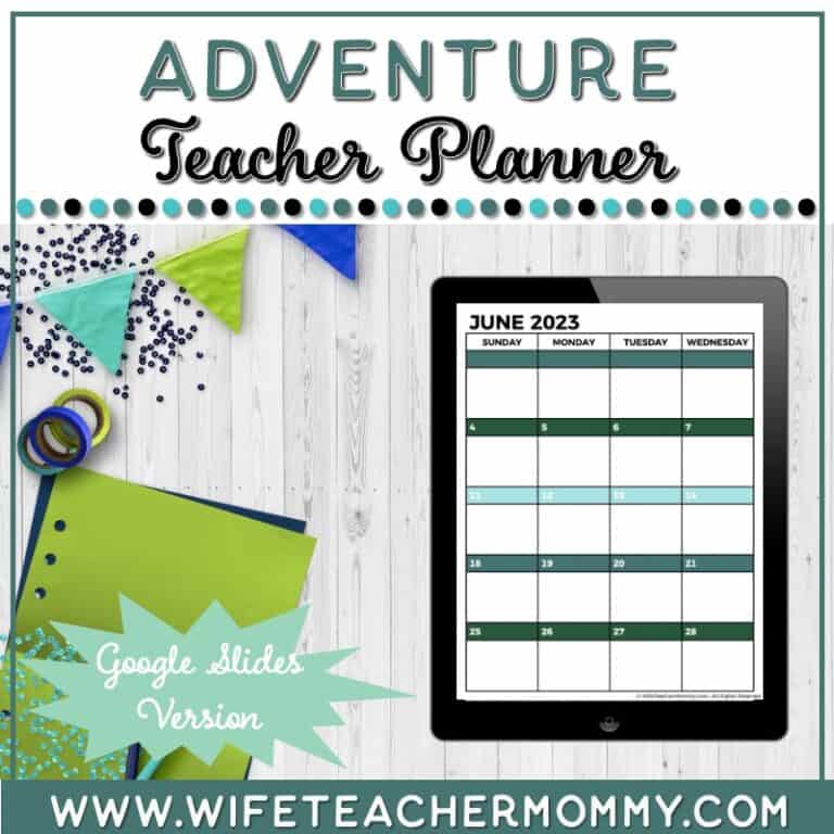 The Ultimate Adventure Teacher Planner (Digital Version) Educate ...