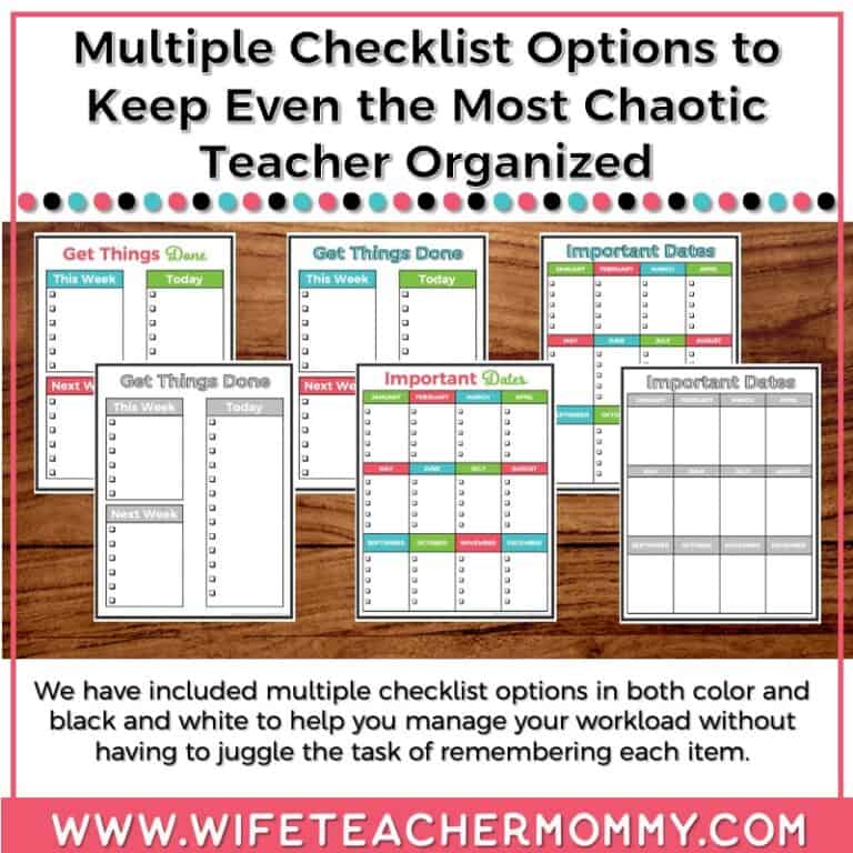 The Ultimate Teacher Planner (Print & Digital Versions) Educate ...