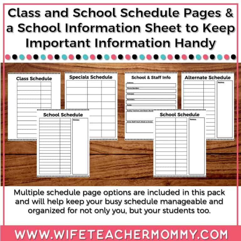 The Ultimate Teacher Planner (Print & Digital Versions) Educate ...