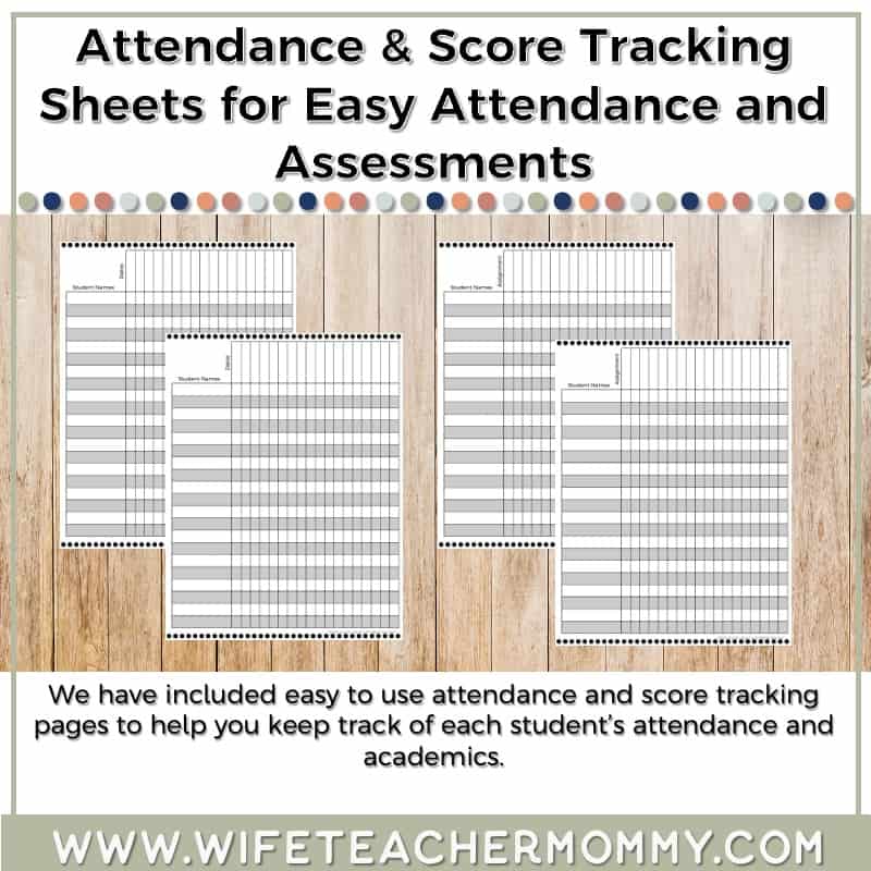 The Ultimate Boho Rainbow Mega Bundle - Teacher Planner, Sub Binder, Decor (Digital and Print) - Image 49