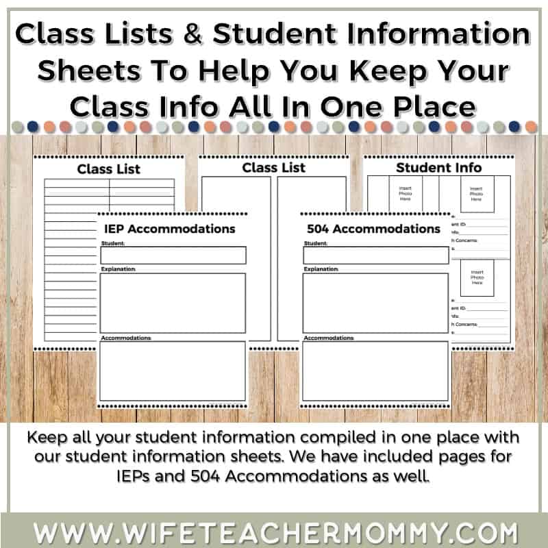 The Ultimate Boho Rainbow Mega Bundle - Teacher Planner, Sub Binder, Decor (Digital and Print) - Image 46