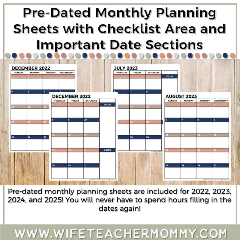 The Ultimate Boho Rainbow Mega Bundle - Teacher Planner, Sub Binder, Decor (Digital and Print) - Image 43