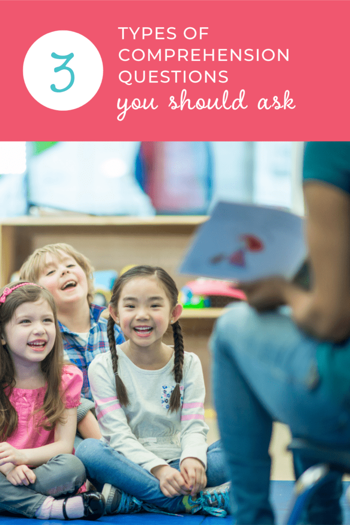 teacher reading to students- 3 types of comprehension questions you should ask