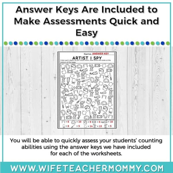 August Counting I Spy Resource - Image 3