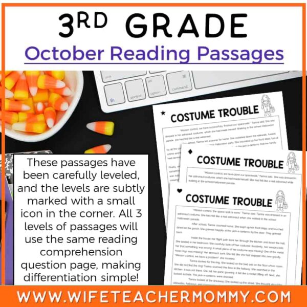 October 3rd Grade Reading Passages 1