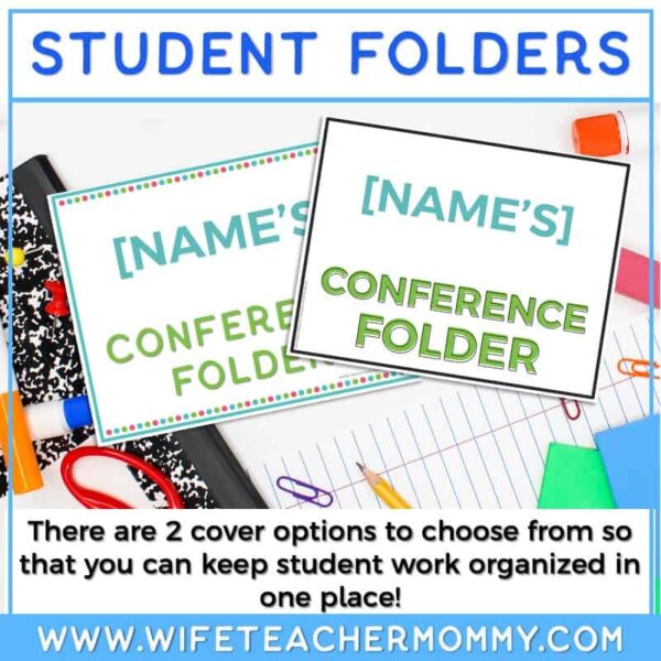 Parent Teacher Conference Forms, Signs & Reminders - Image 5