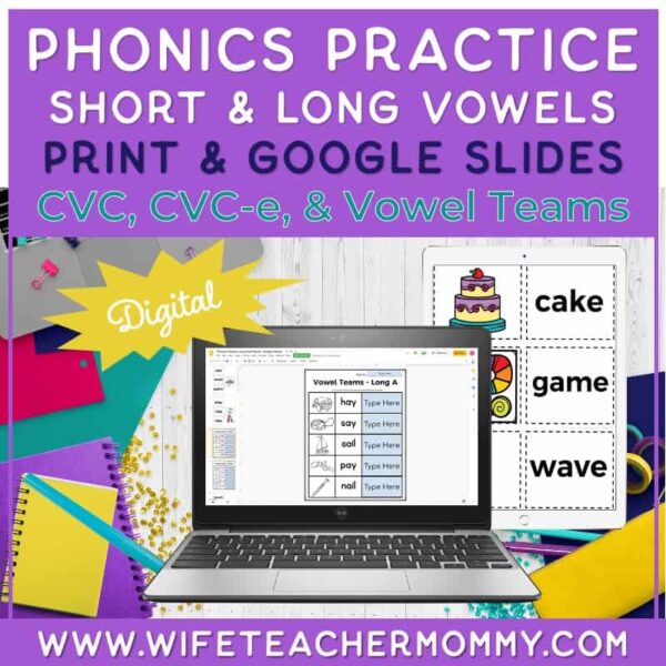phonics practice worksheets