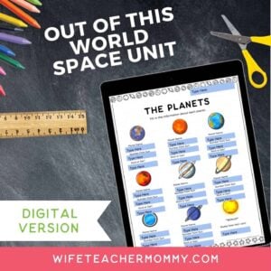 Out of This World Space Unit for Upper Grades (Digital Version)