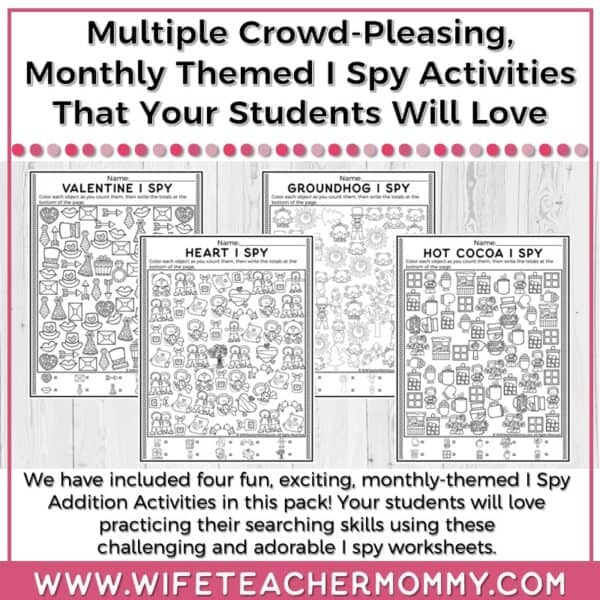 February Missing Value I Spy Resource - Image 2