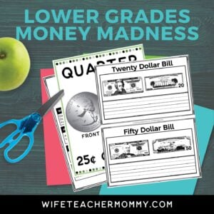 Money Madness Unit for Lower Grades - money identification, addition, & more!