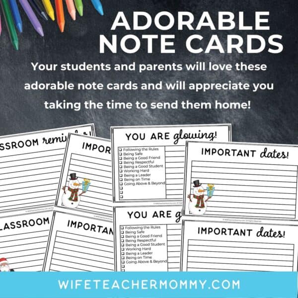 December-Themed Teacher Essentials Bundle - Printable & Editable - Image 3