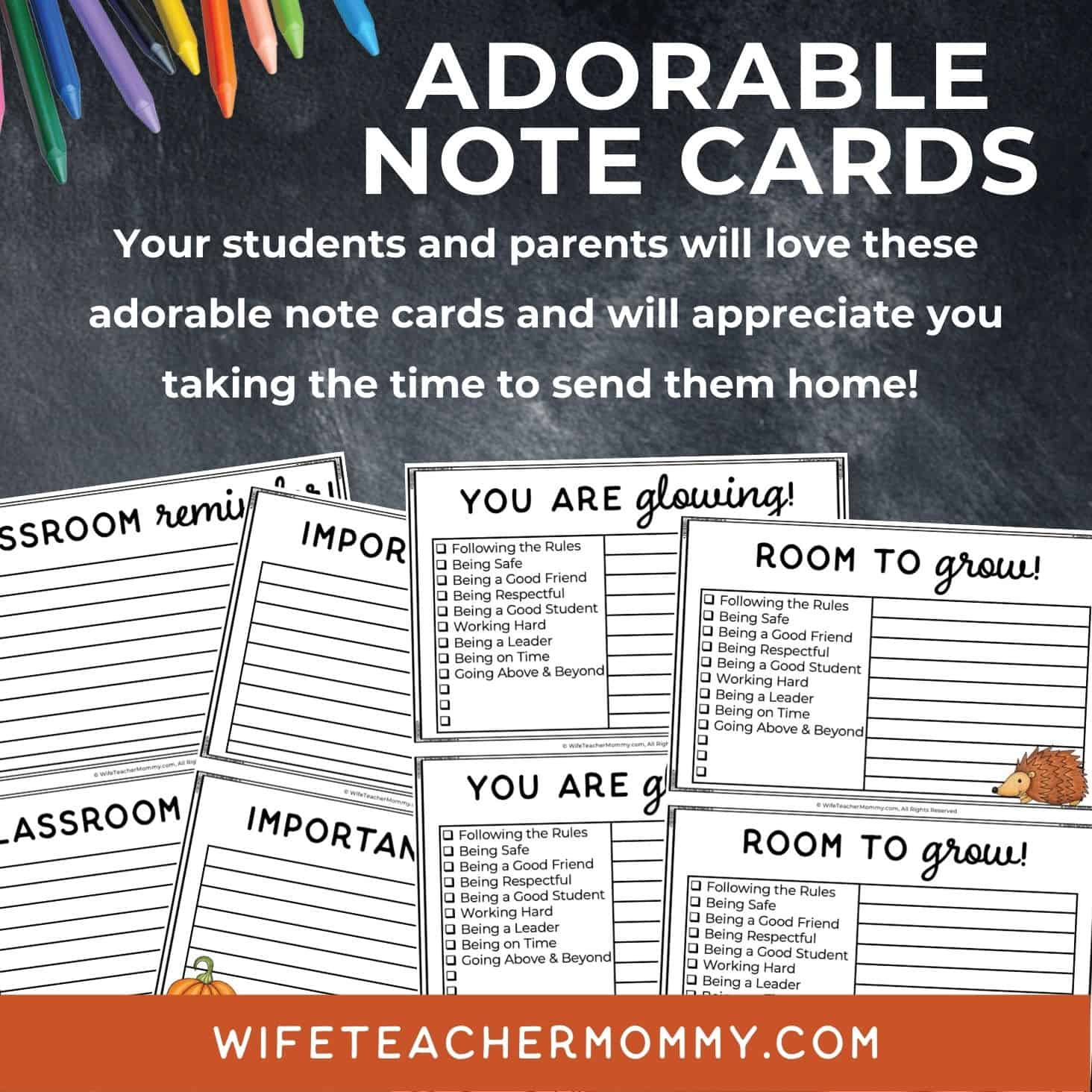 November Themed Teacher Essentials Bundle Printable Editable