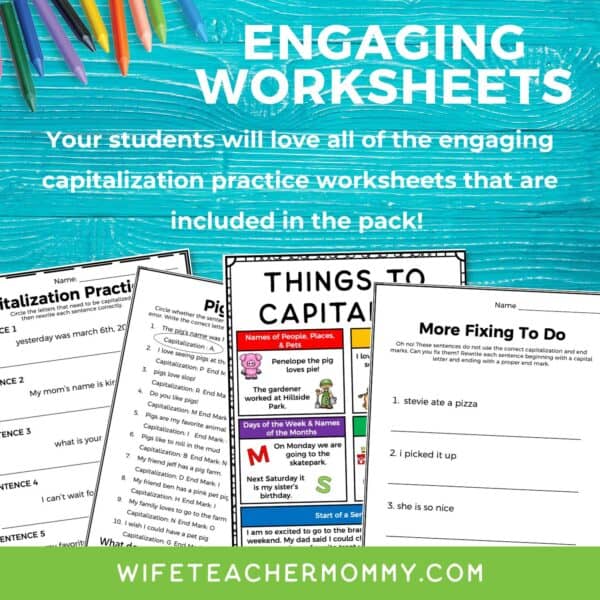 Captivating Capitalization & End Marks Activity Pack - Image 2