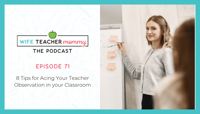 woman teaching- 8 tips for acing your teacher observation in your classroom