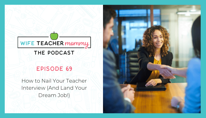 woman at job interview- how to nail your teacher interview