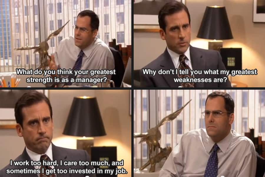 Michael Scott greatest weaknesses meme