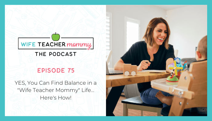 mom smiling at baby in high chair- yes you can find balance in a wife teacher mommy life