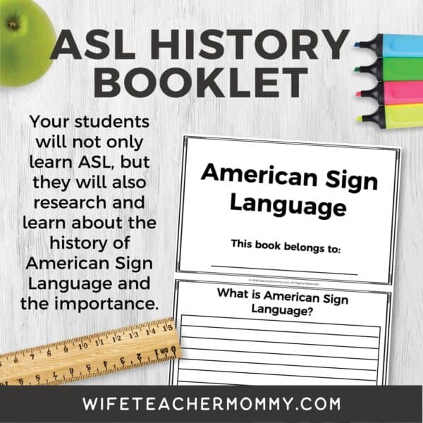American Sign Language Unit | Posters, Lesson Plans, Worksheets, Games, & More - Image 2