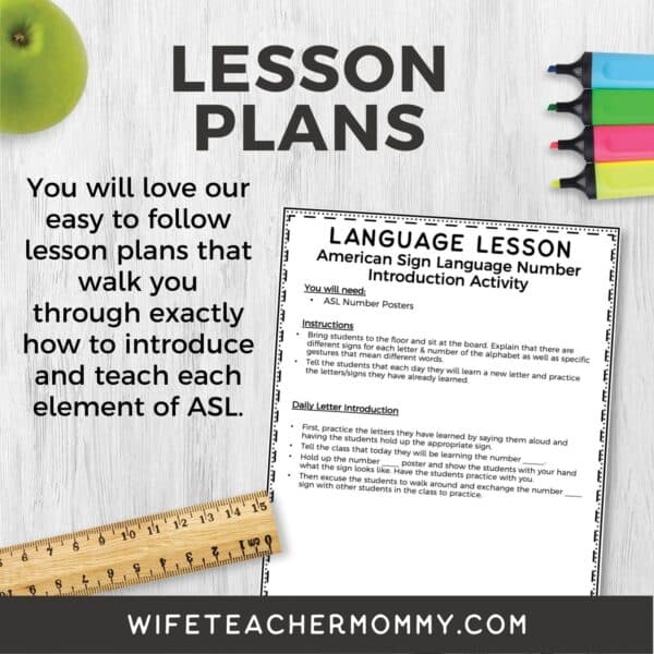 American Sign Language Unit | Posters, Lesson Plans, Worksheets, Games, & More - Image 3