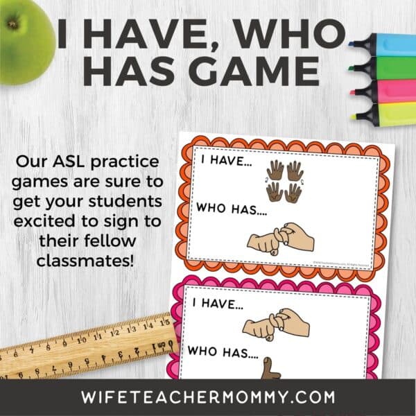 American Sign Language Unit | Posters, Lesson Plans, Worksheets, Games, & More - Image 8