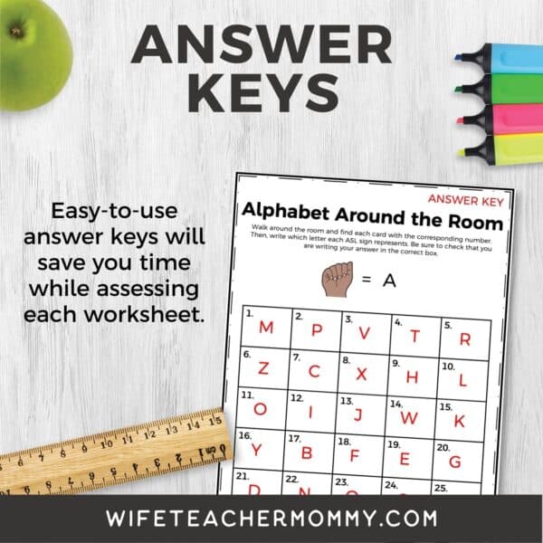 American Sign Language Unit | Posters, Lesson Plans, Worksheets, Games, & More - Image 9