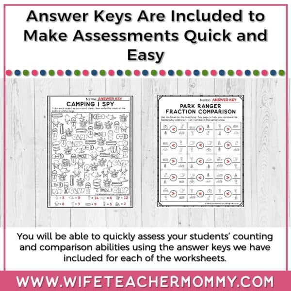 June Fraction Comparison I Spy Resource - Image 4