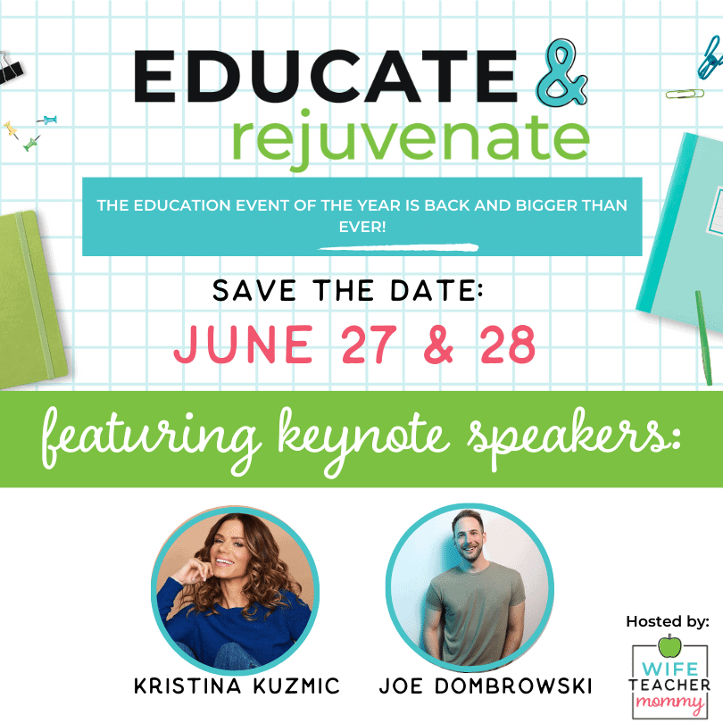 Events Calendar Educate Rejuvenate