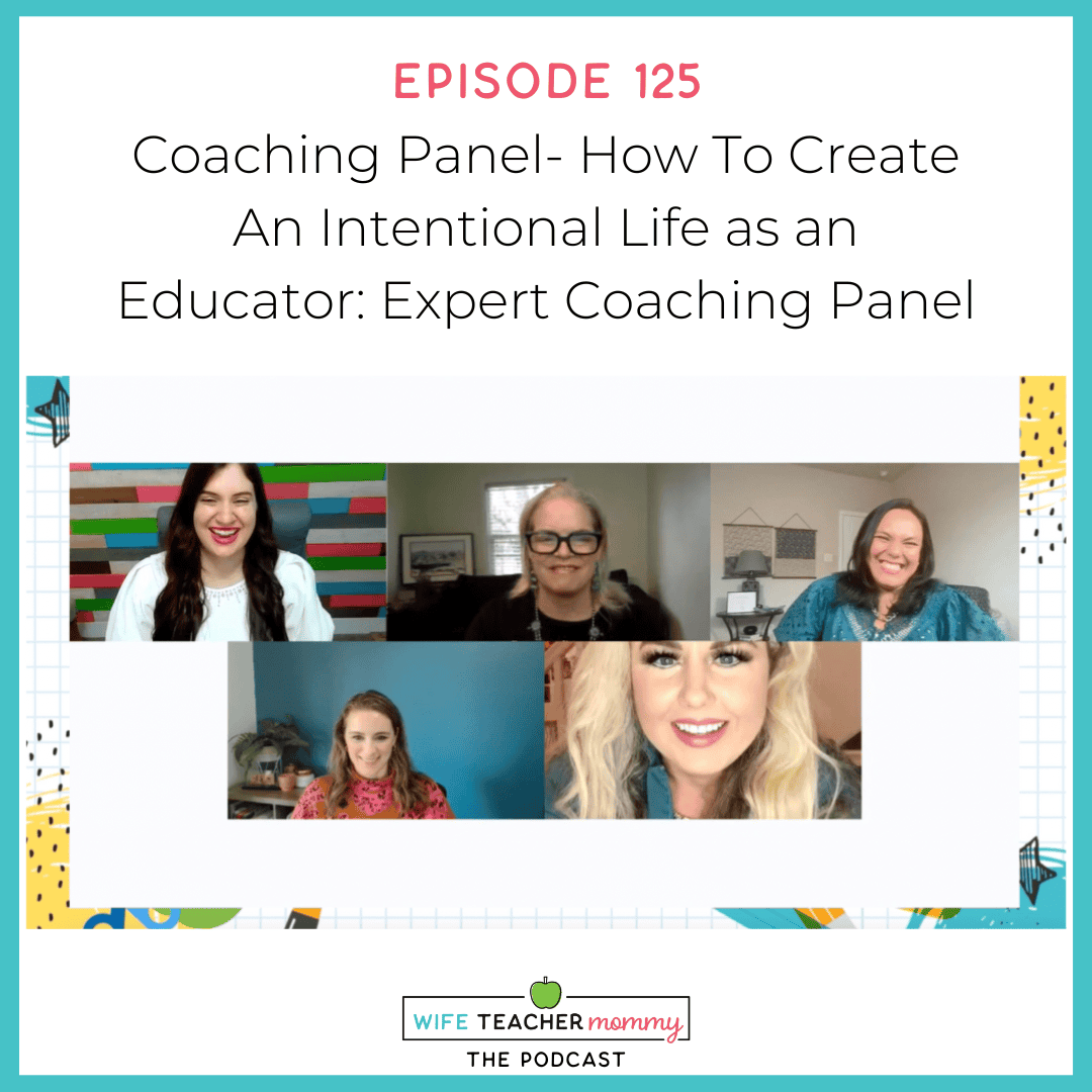 create an intention life coaching panel
